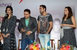 Diana Penty, Dia Mirza and Abhay Deol sanpped at Welingkar college on 12th Aug 2016